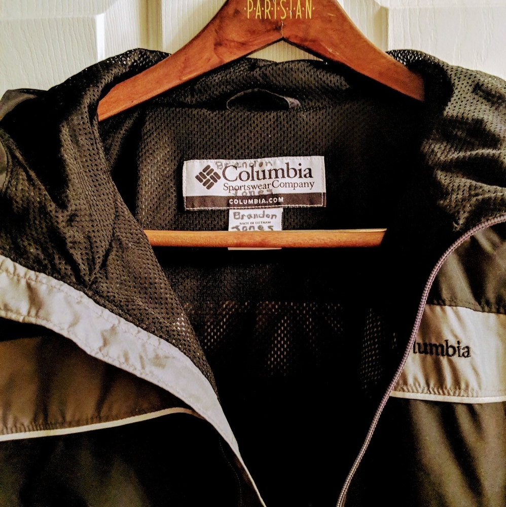Columbia rain jacket